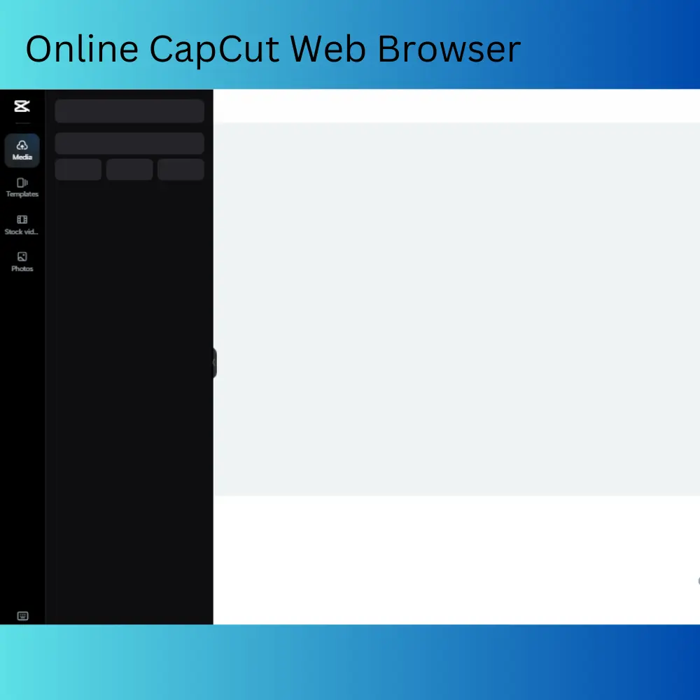 Online CapCut web Template