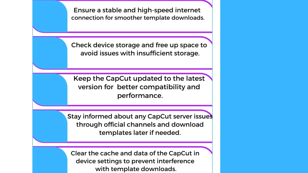 Infographics: CapCut Template Troubleshot