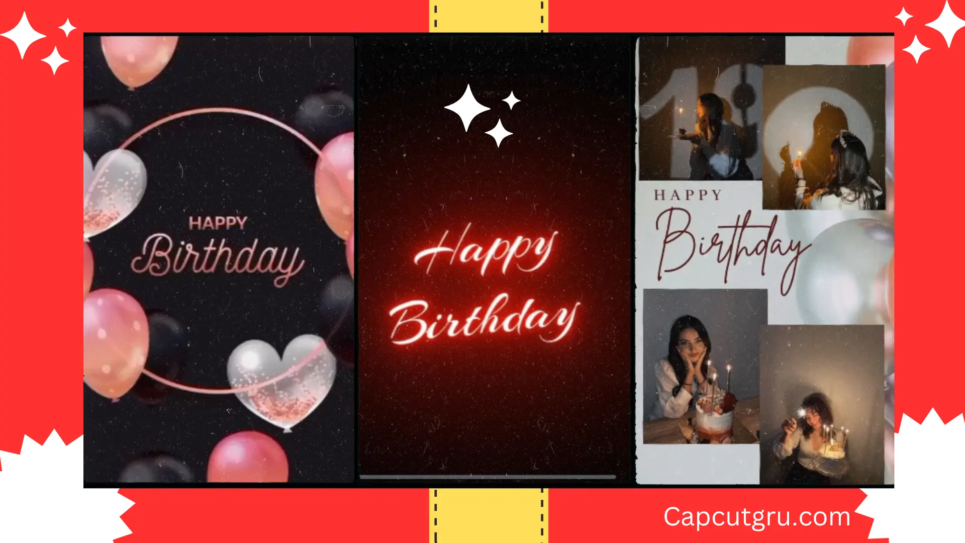 Happy Birthday Capcut Template