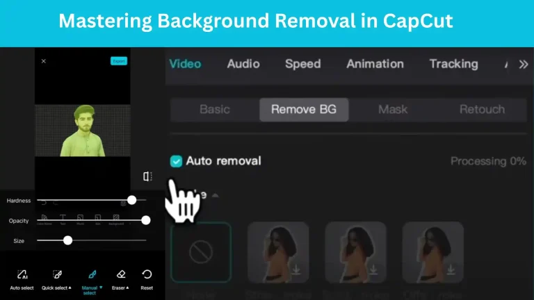 How to Remove Image Background in CapCut