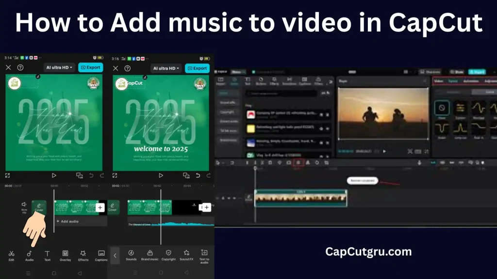 How to Add music to video in CapCut: A Complete Guide 1 How to Add music to video in CapCut