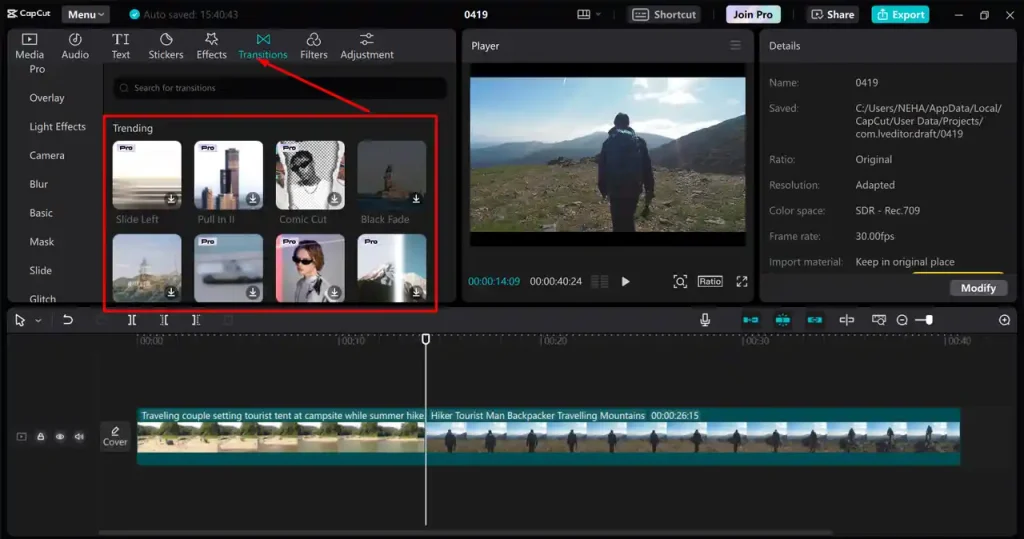 How to Make Travel Vlog with CapCut: A Step-by-Step Guide 3 Travel Vlog with CapCut
