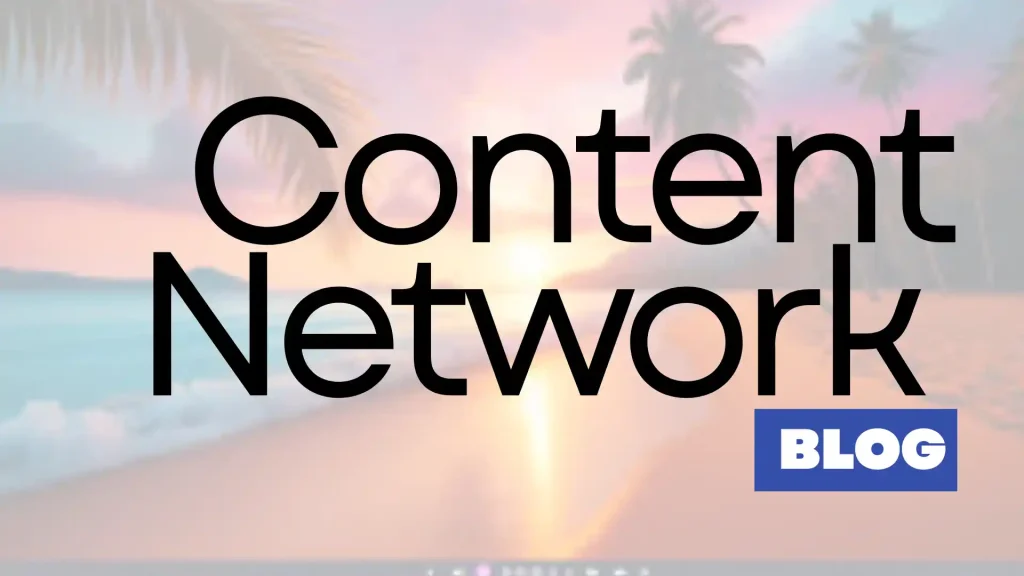content network blog