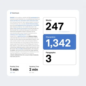 words count tool